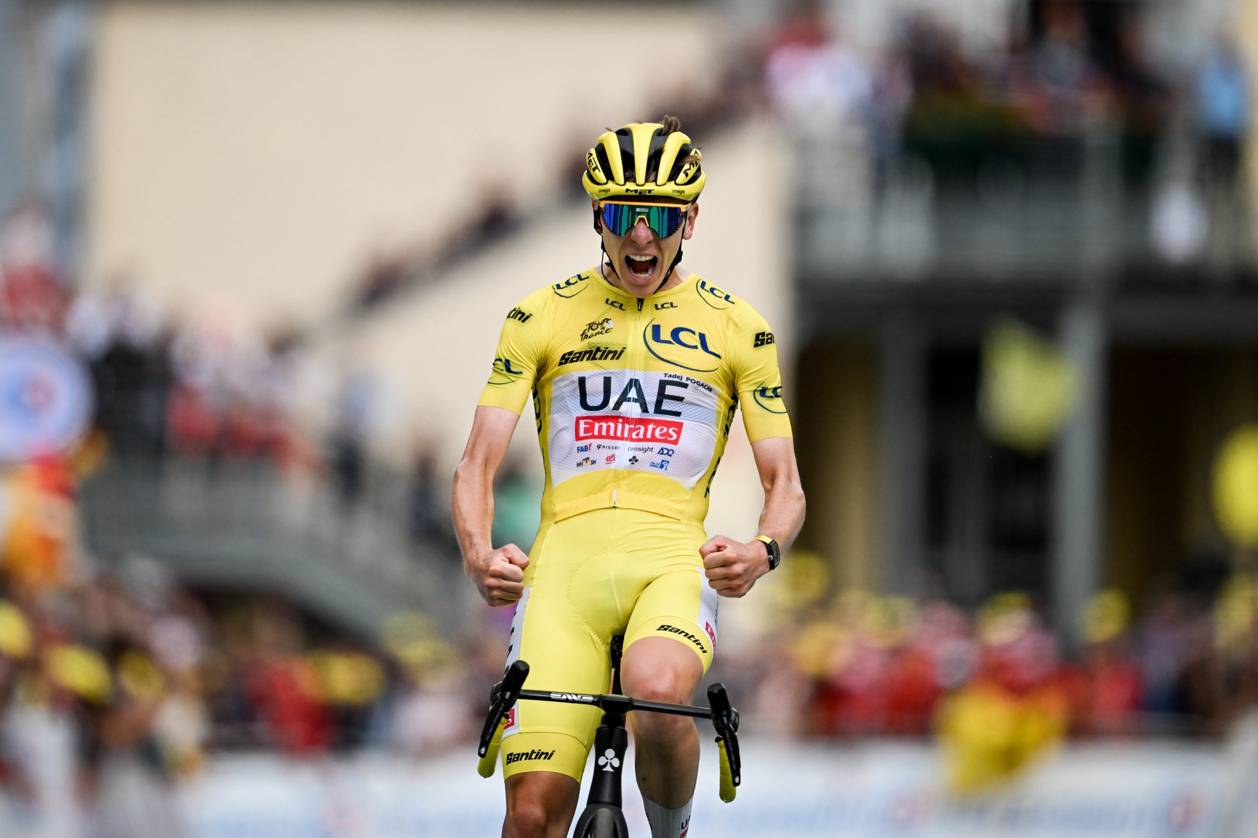 Tour de Francia: Pogacar gana primer asalto en la alta montaña.